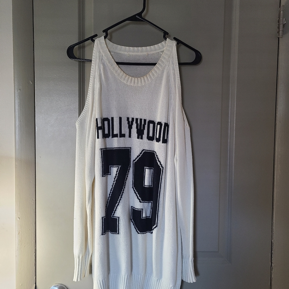 Forever 21 white sweater